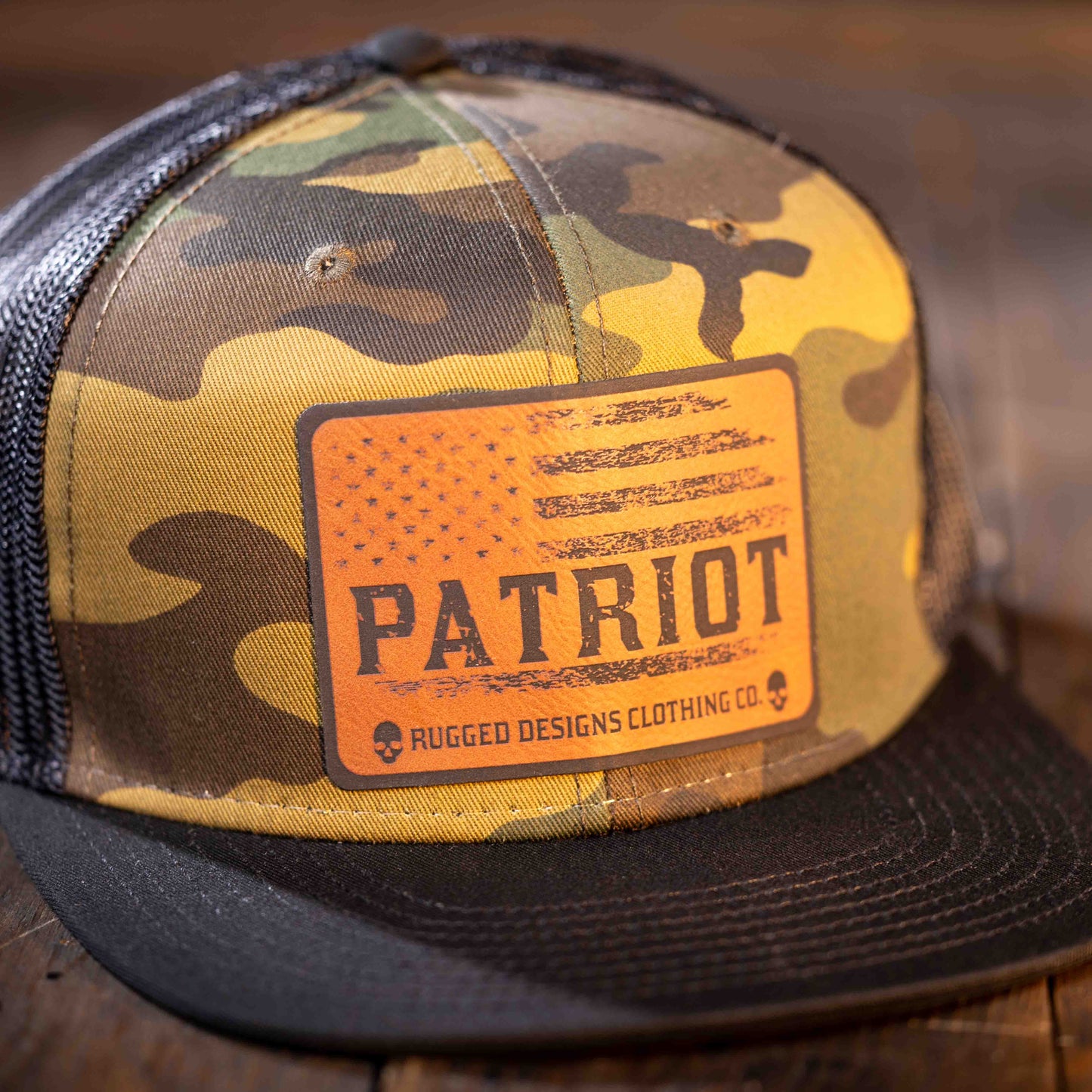 Patriot - Trucker Flat Bill Hats