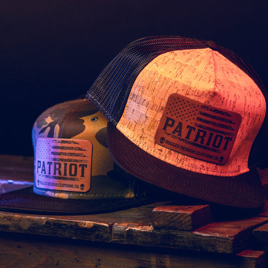 Patriot  - Trucker Flat Bill Hats
