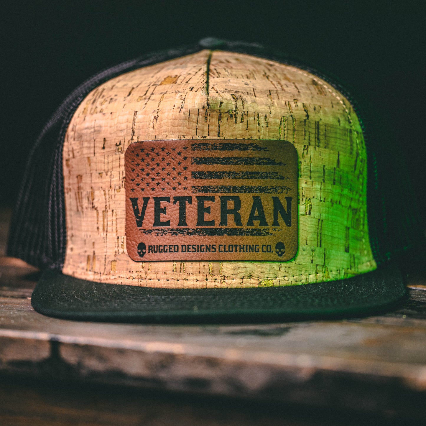Veteran - Trucker Flat Bill Hats