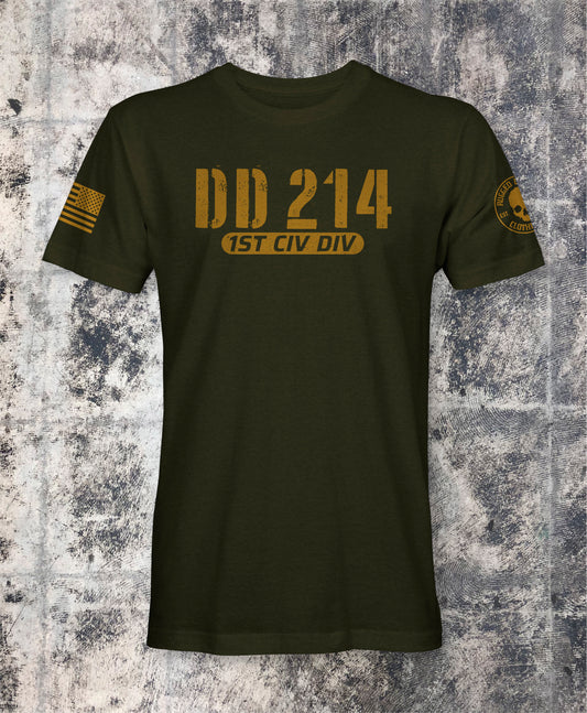 DD-214 (1ST CIV DIV) T-Shirt