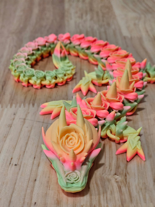 3D Rose Dragon