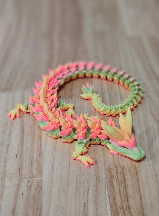 3D Crystal Dragon