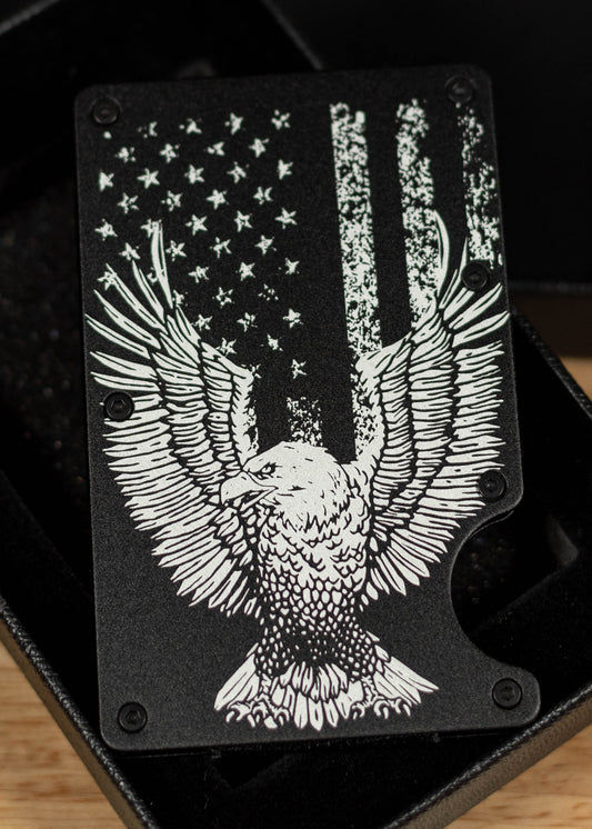 Patriotic Aluminum Wallet