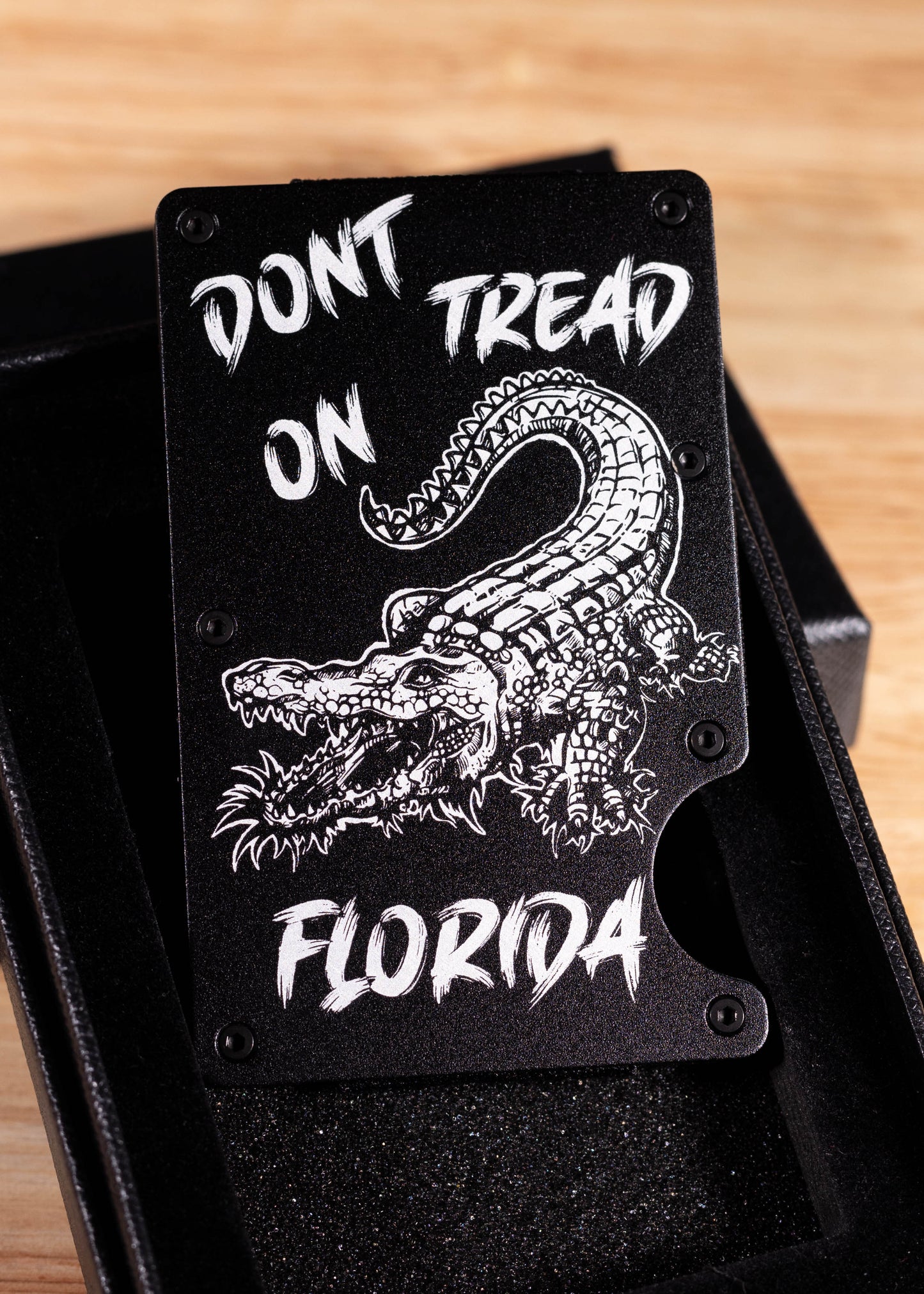 Don't Tread On Florida Aluminum Wallet