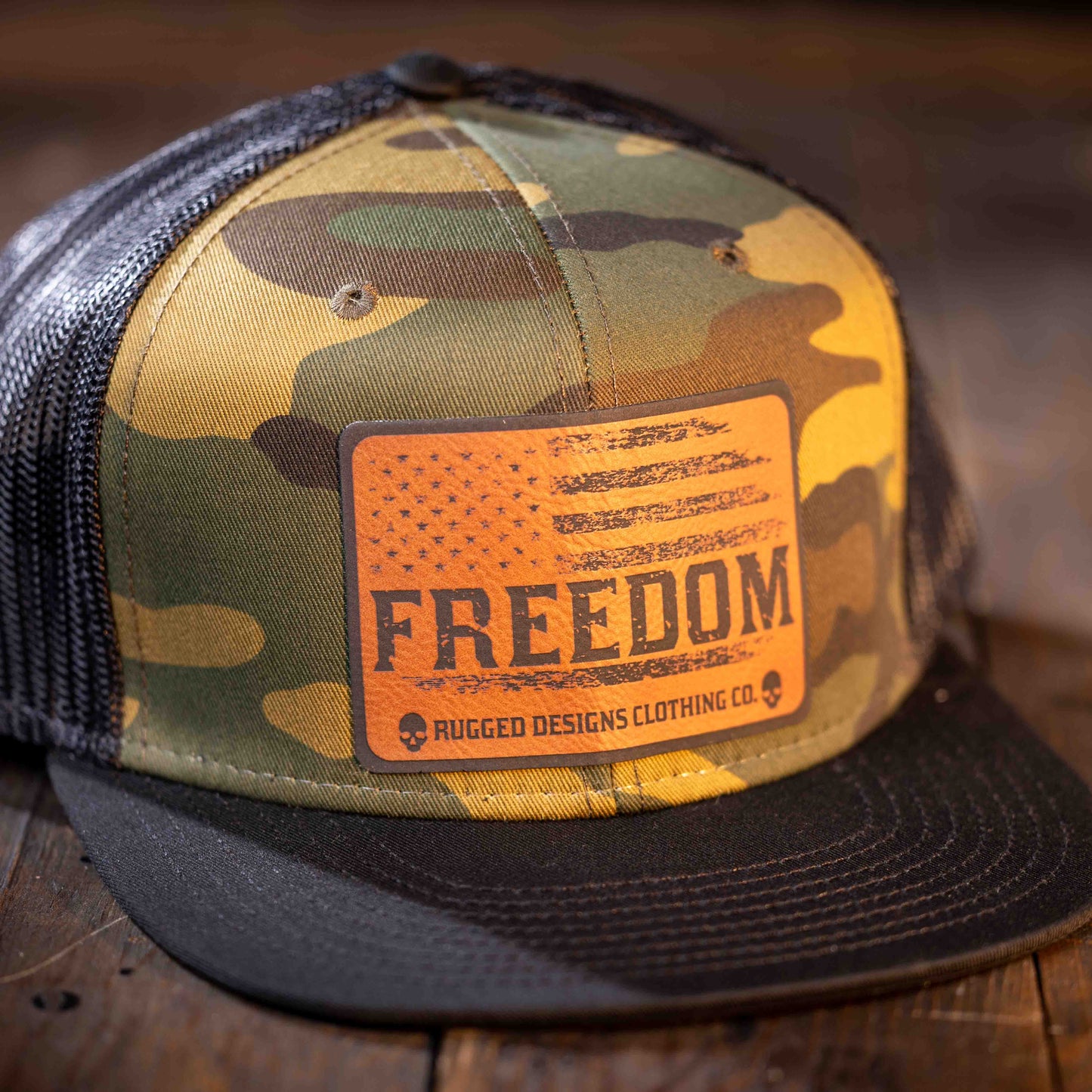 Freedom  - Trucker Flat Bill Hats