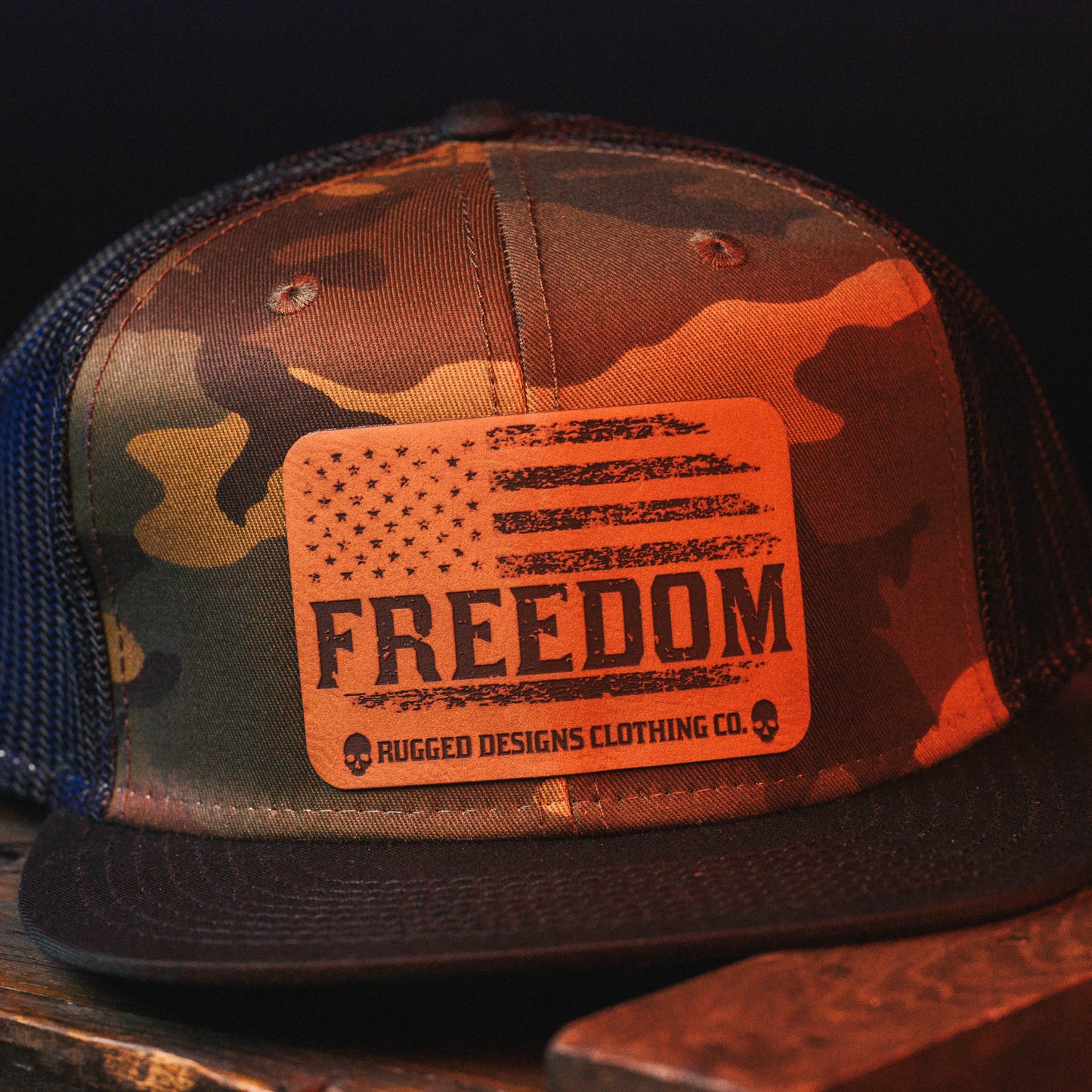 Freedom  - Trucker Flat Bill Hats