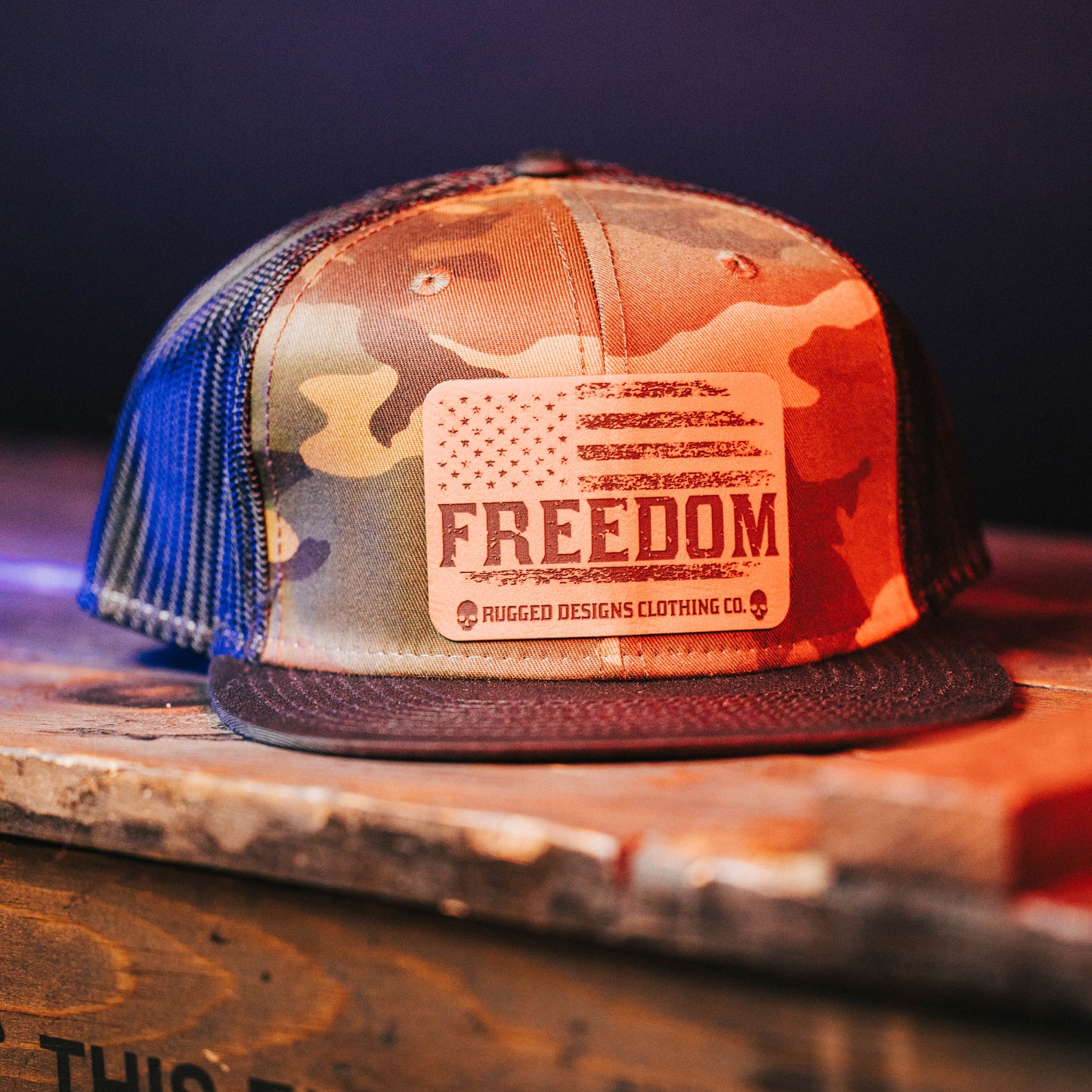 Freedom  - Trucker Flat Bill Hats