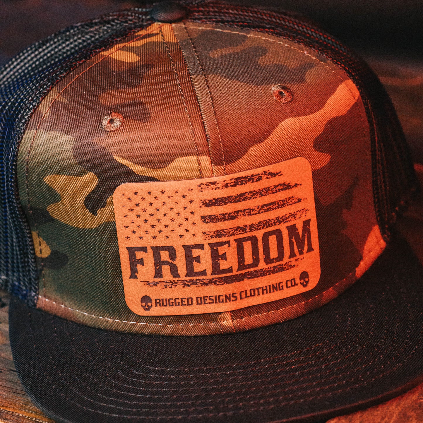 Freedom  - Trucker Flat Bill Hats