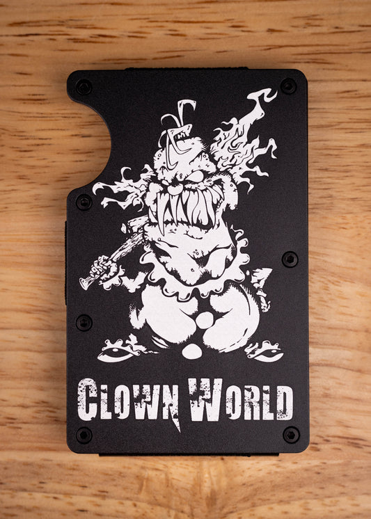 Clown World Aluminum Wallet