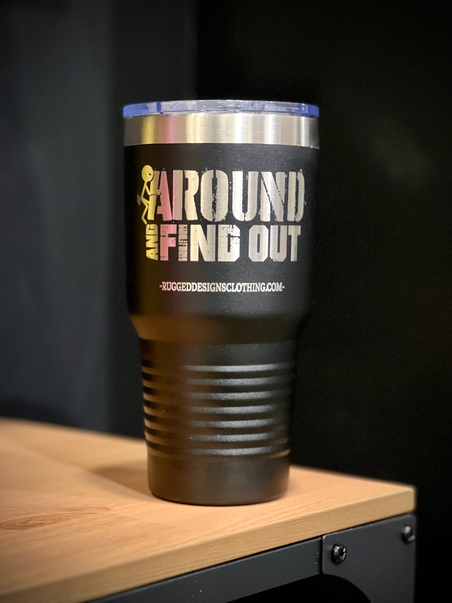 FIND OUT - Laser Etched 30 oz Tumbler