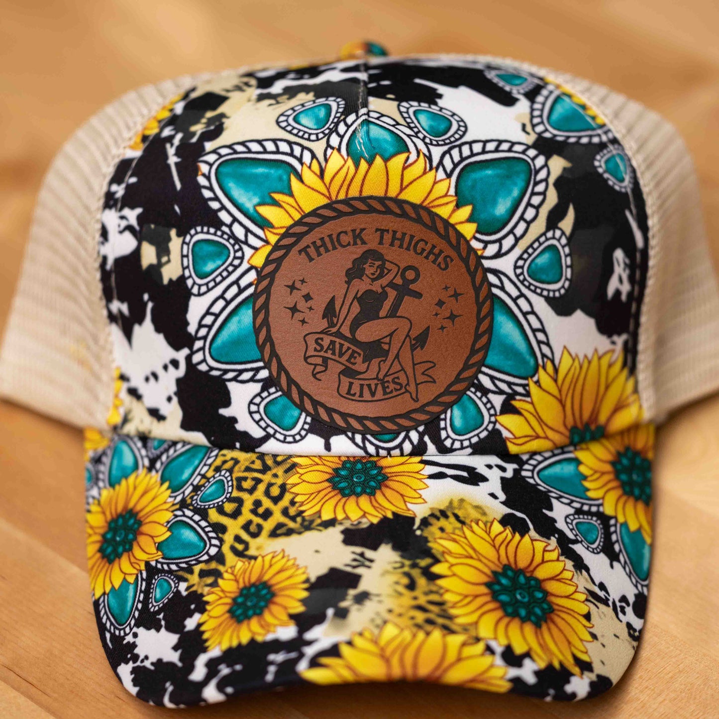 Thick Thighs Save Lives  - Sunflower Hat