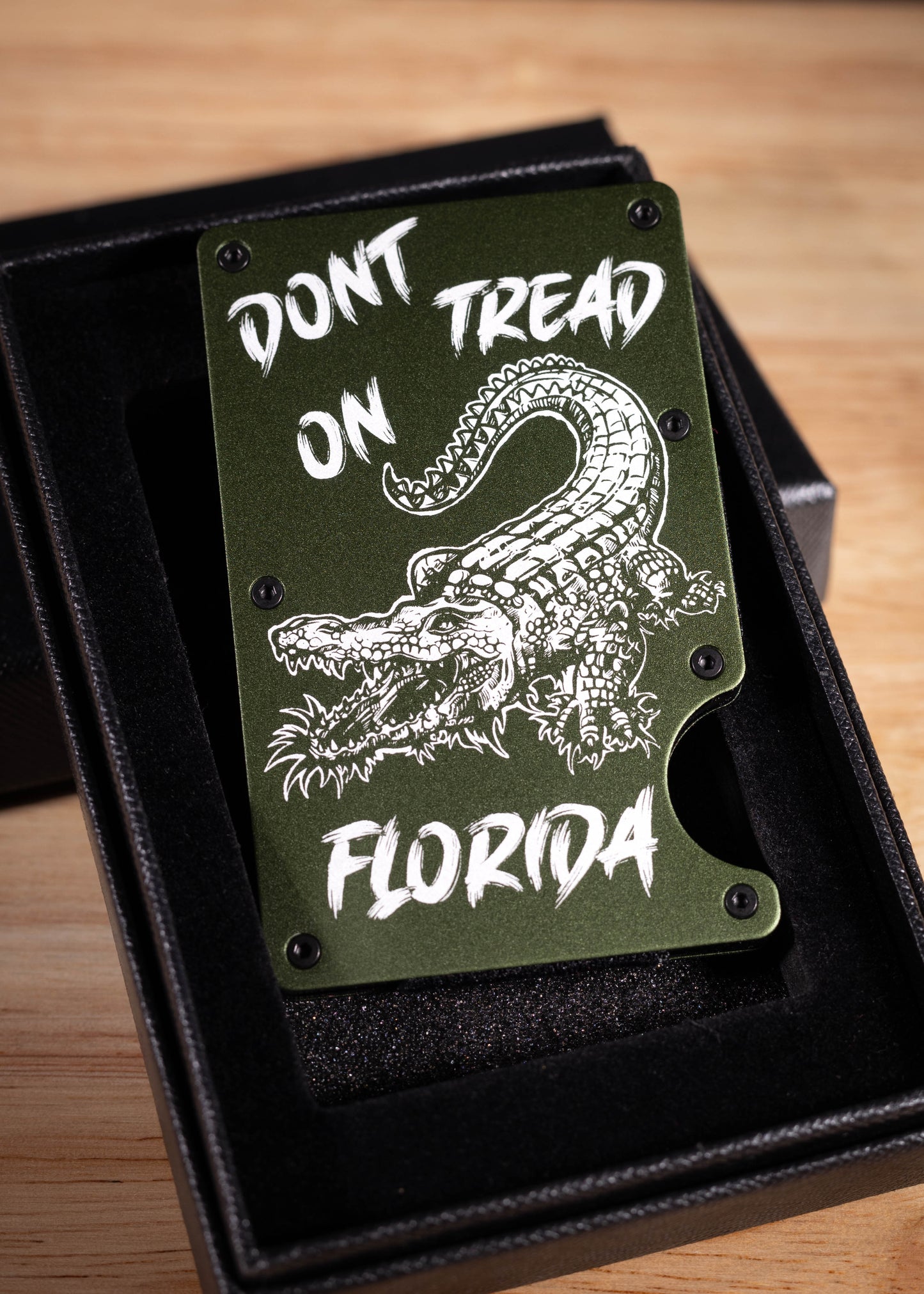 Don't Tread On Florida Aluminum Wallet