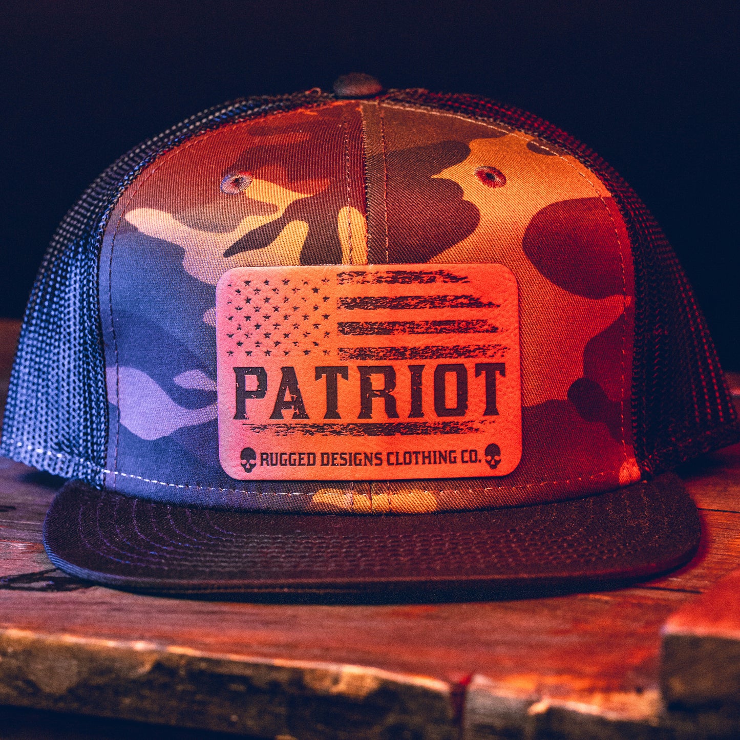 Patriot  - Trucker Flat Bill Hats