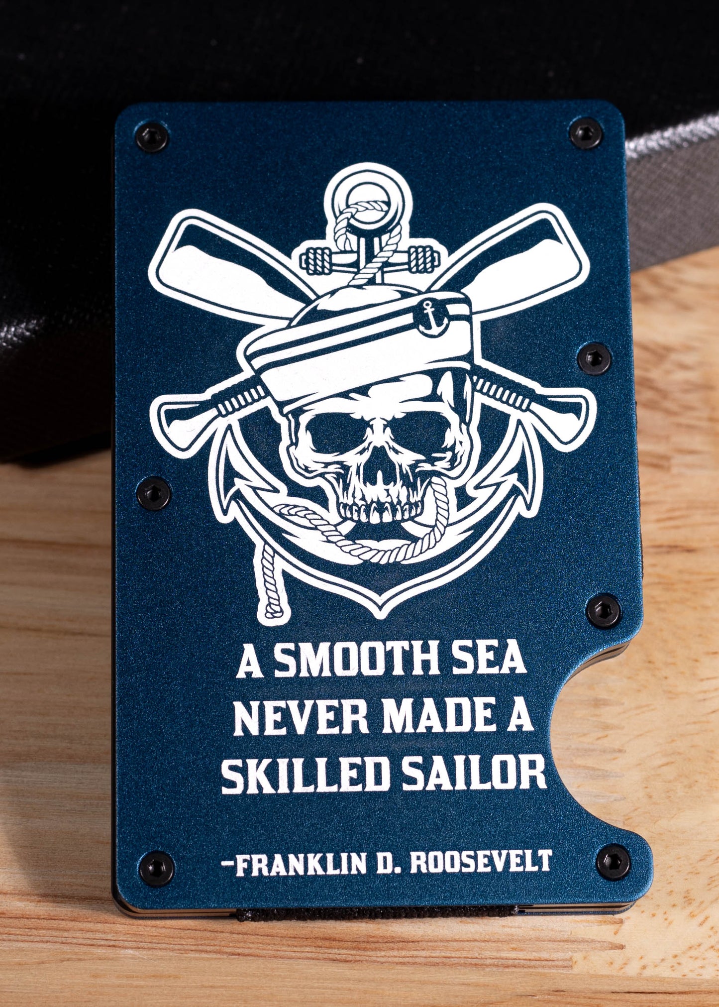 Skilled Sailor Aluminum Wallet