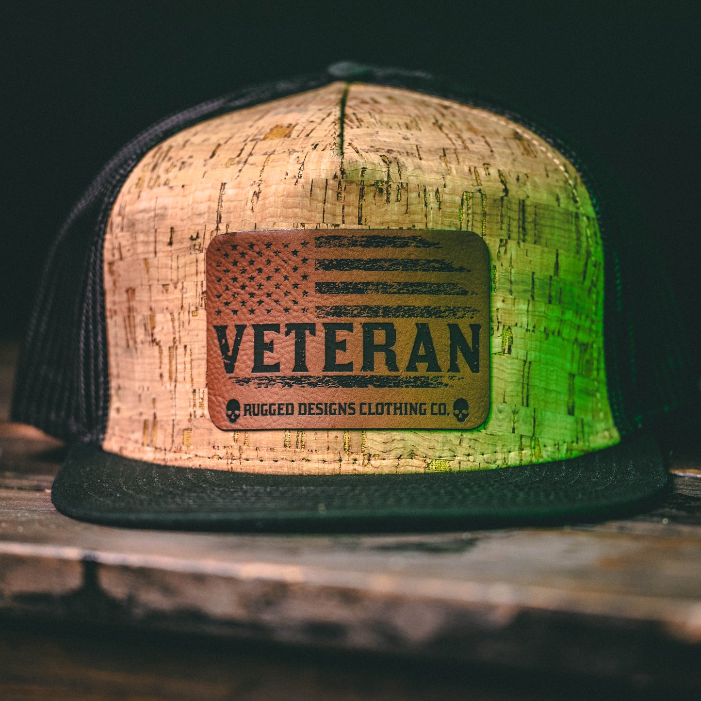 Veteran  - Trucker Flat Bill Hats