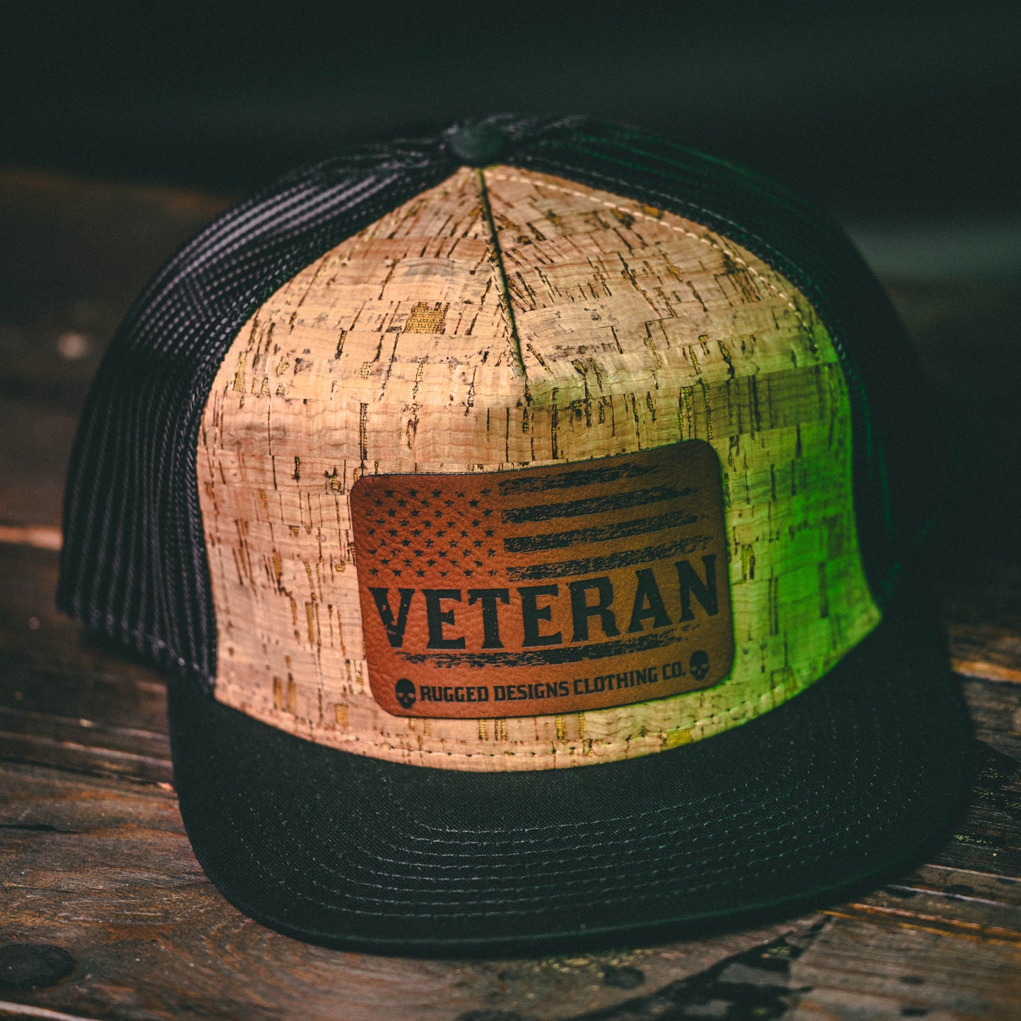 Veteran  - Trucker Flat Bill Hats