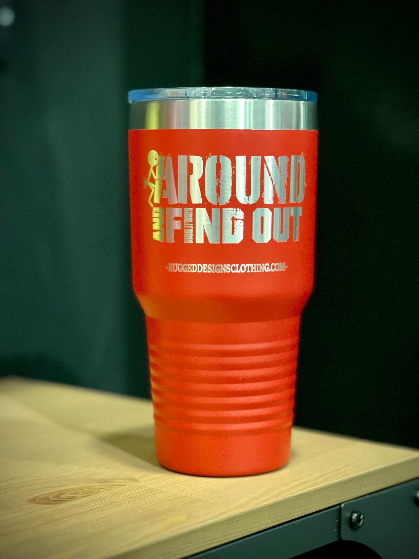 FIND OUT - Laser Etched 30 oz Tumbler