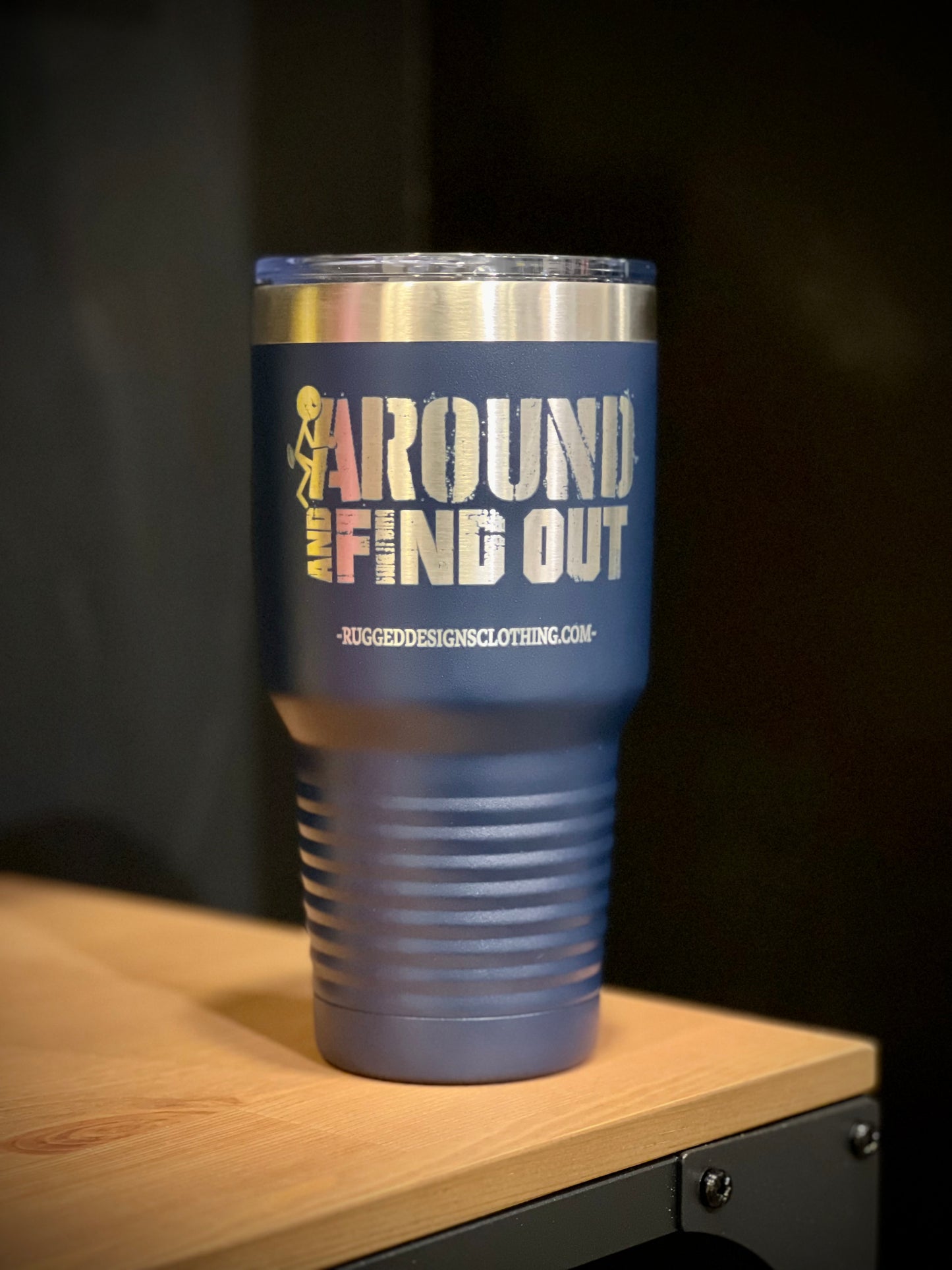 FIND OUT - Laser Etched 30 oz Tumbler