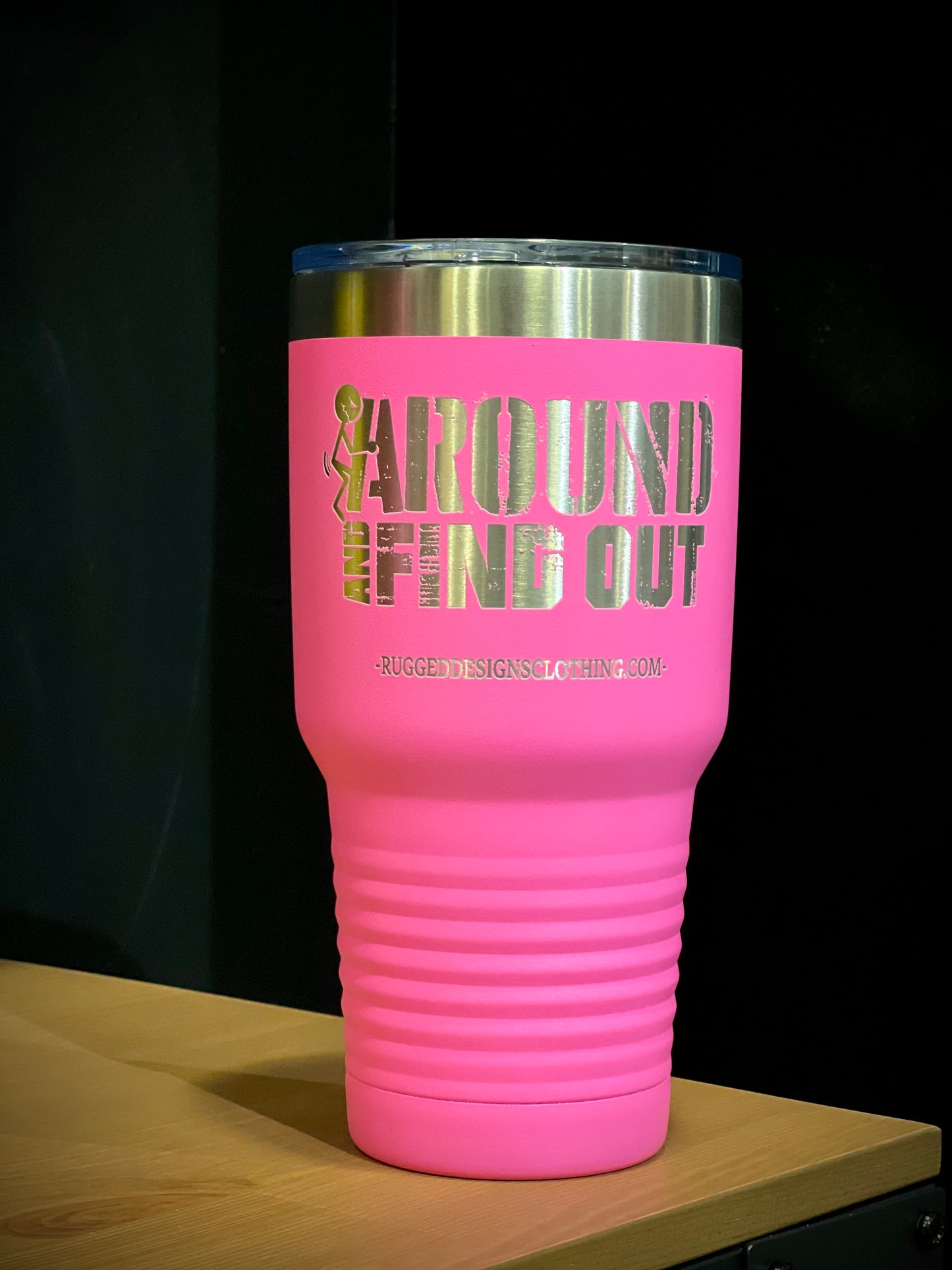 FIND OUT - Laser Etched 30 oz Tumbler