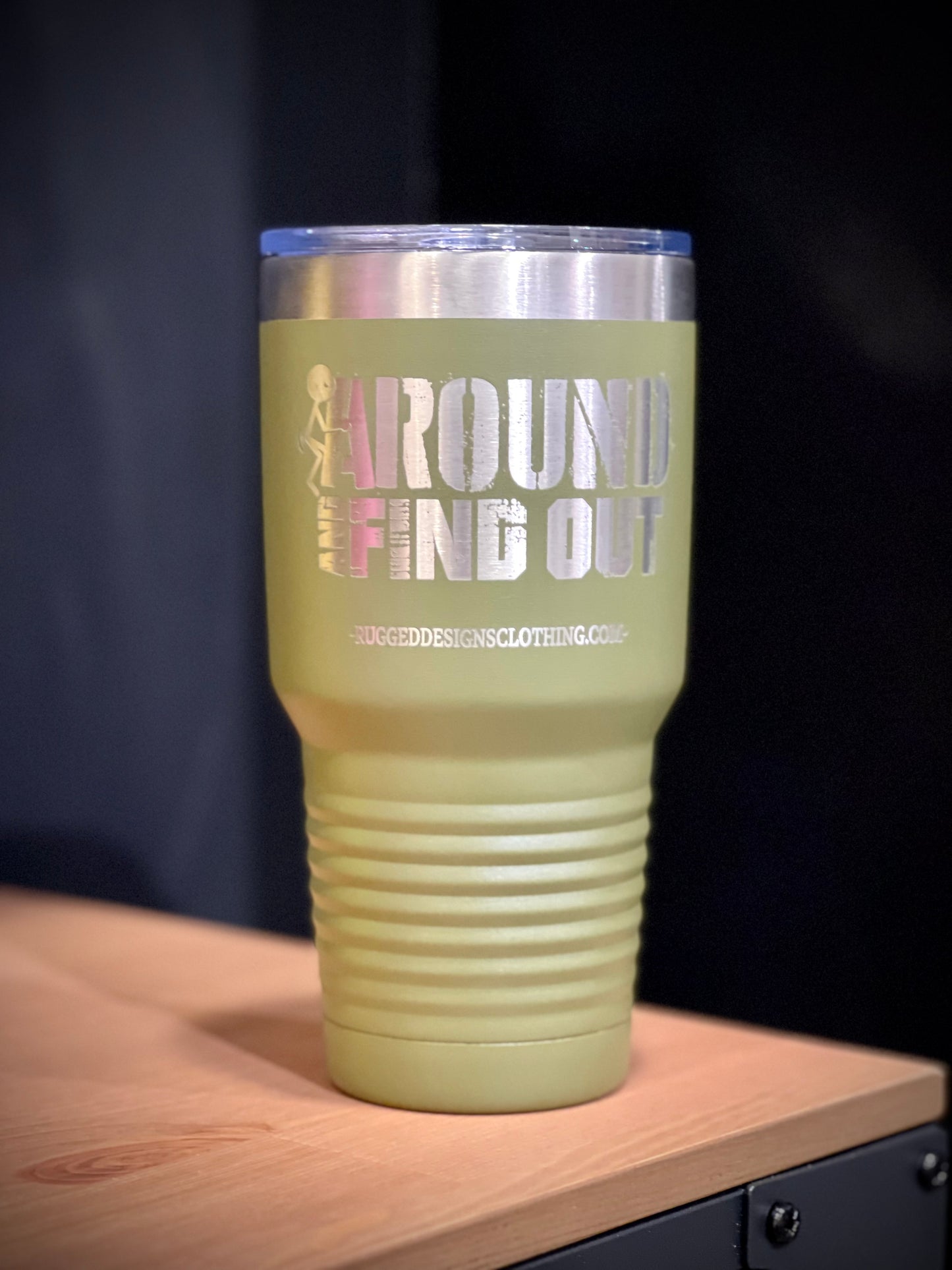 FIND OUT - Laser Etched 30 oz Tumbler