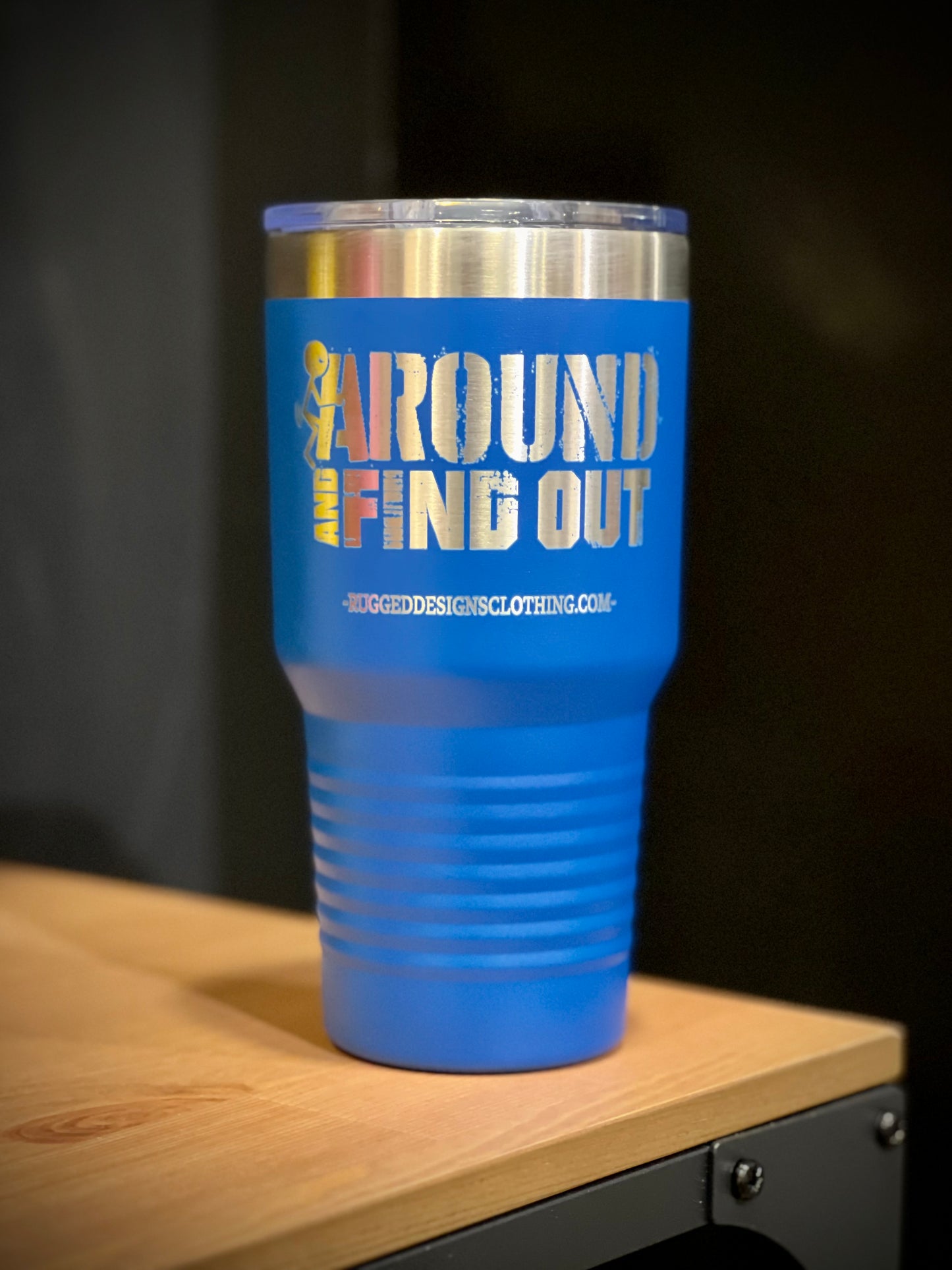 FIND OUT - Laser Etched 30 oz Tumbler