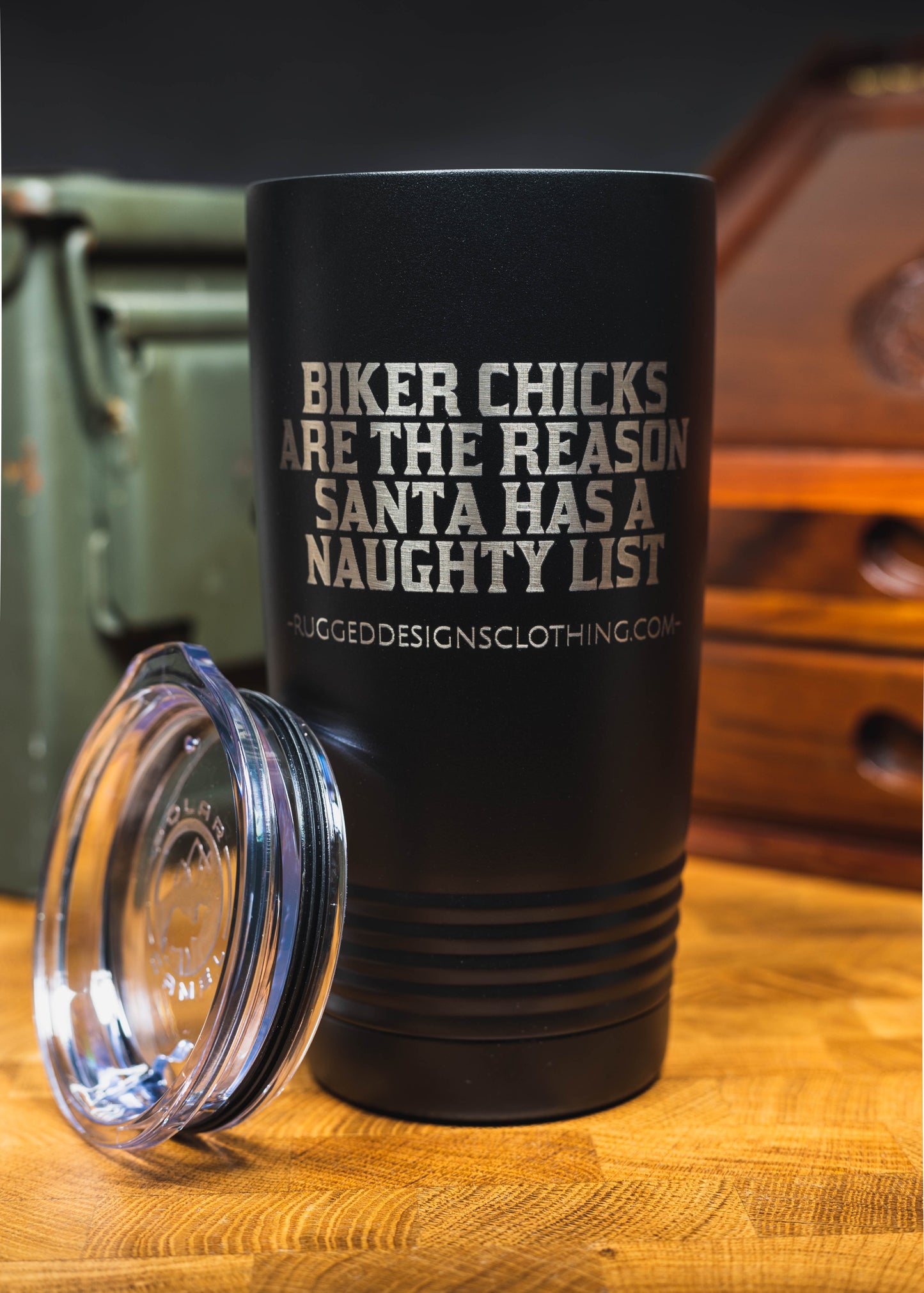 Biker Chicks - Laser Etched 20 oz Tumbler