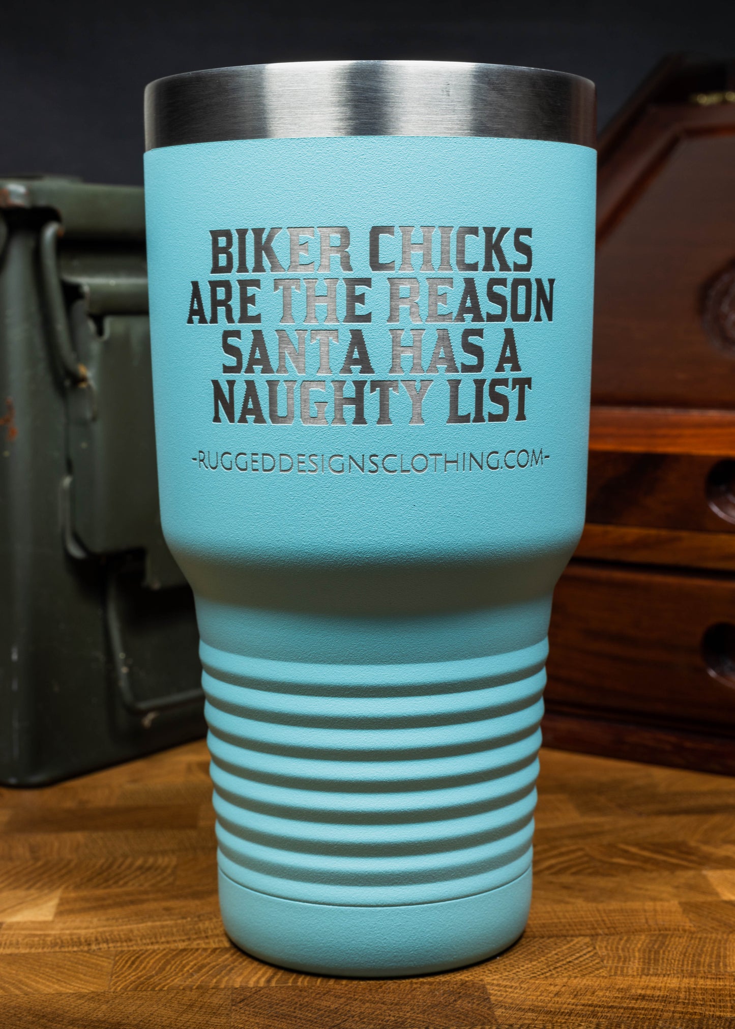 Biker Chicks - Laser Etched 30 oz Tumbler