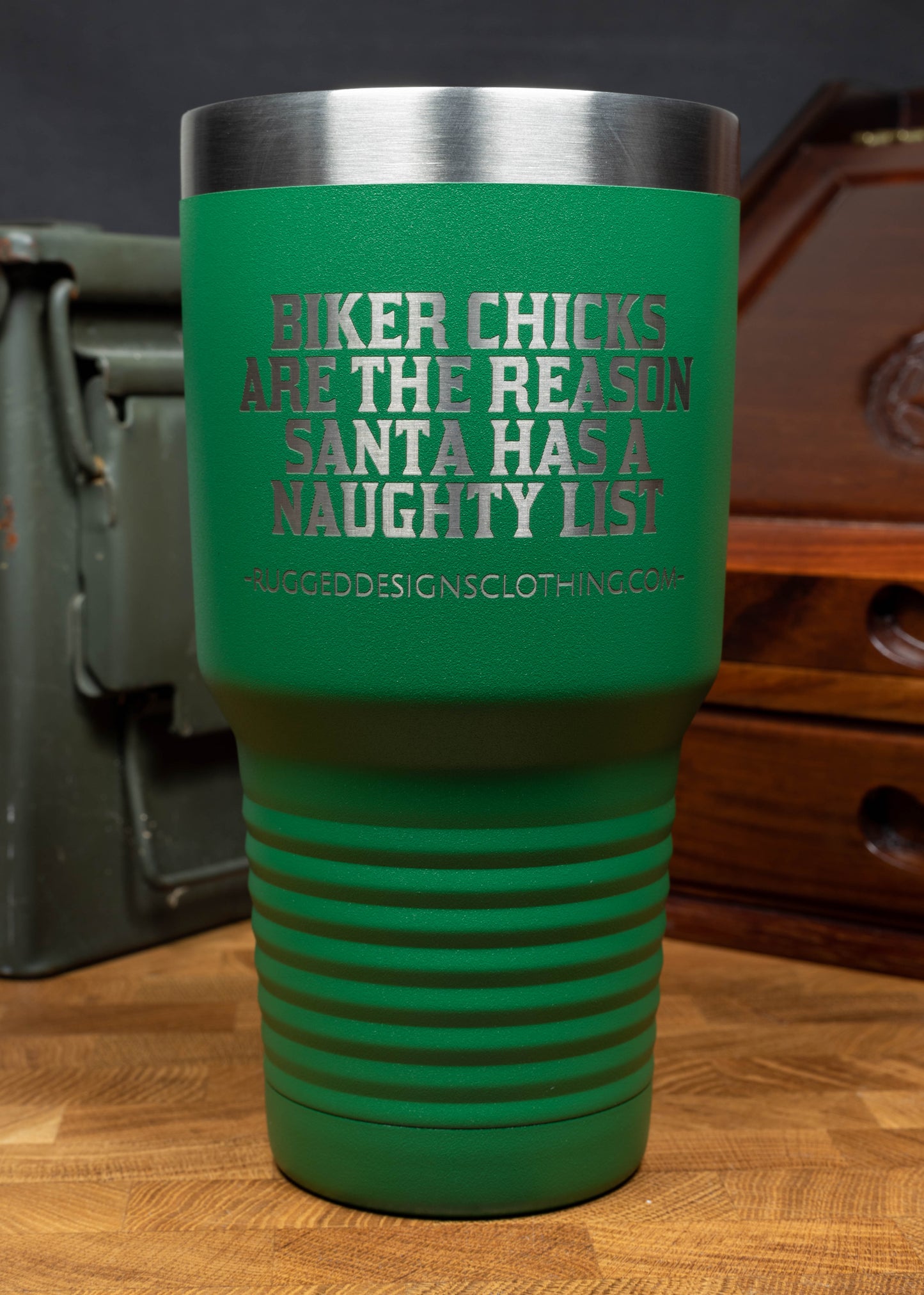 Biker Chicks - Laser Etched 30 oz Tumbler