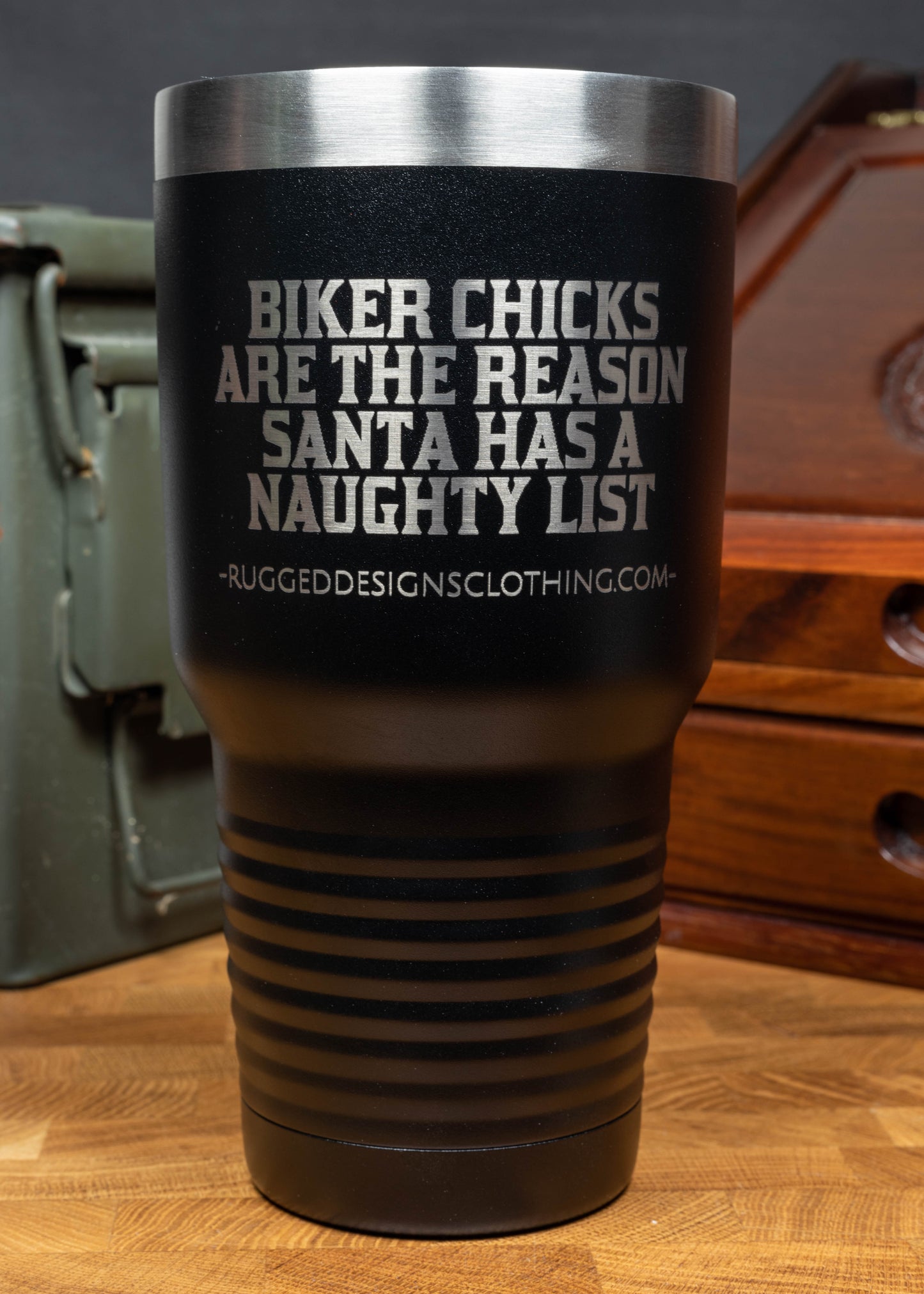 Biker Chicks - Laser Etched 30 oz Tumbler