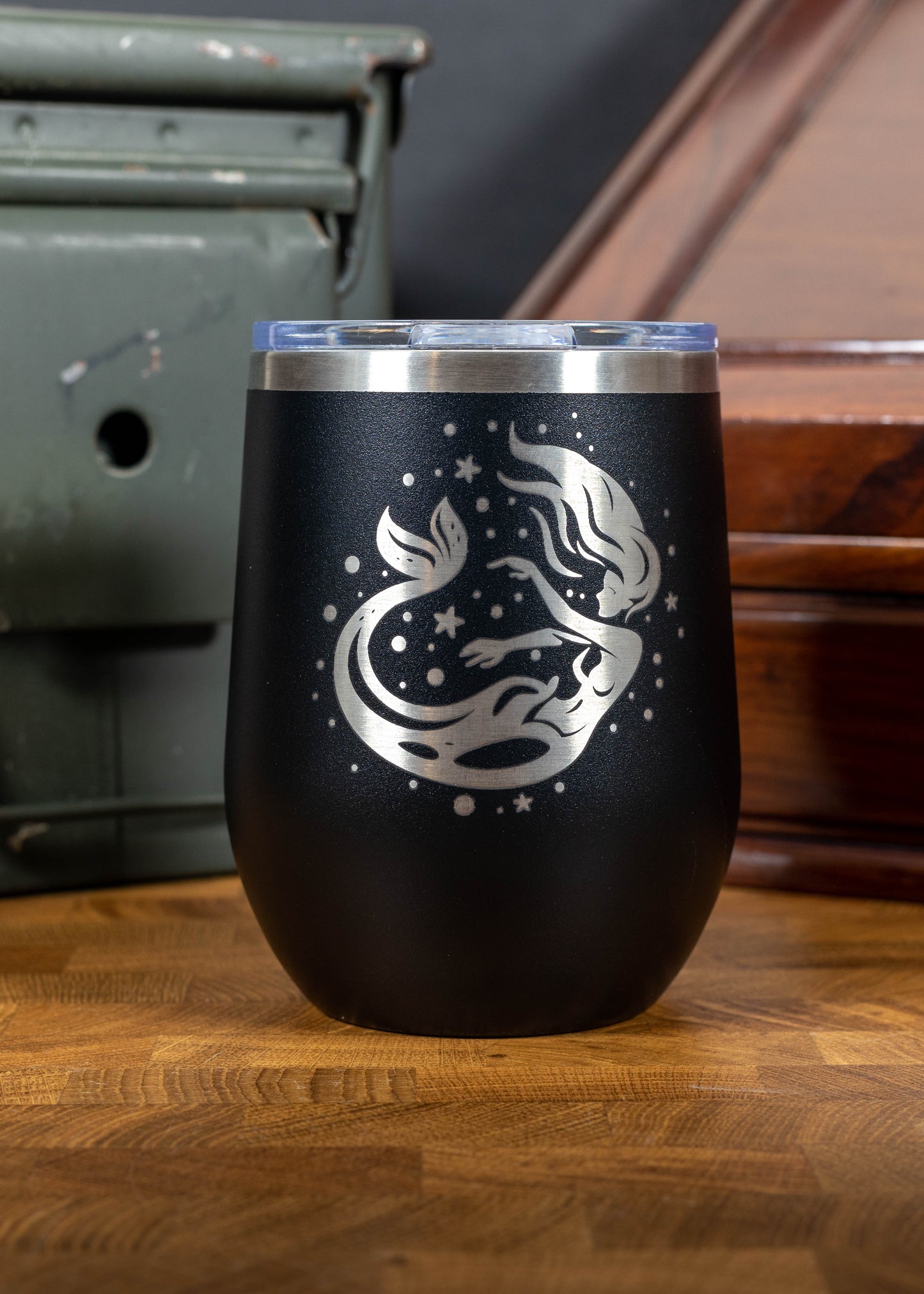 Mermaid - Laser Etched 12 oz Tumbler