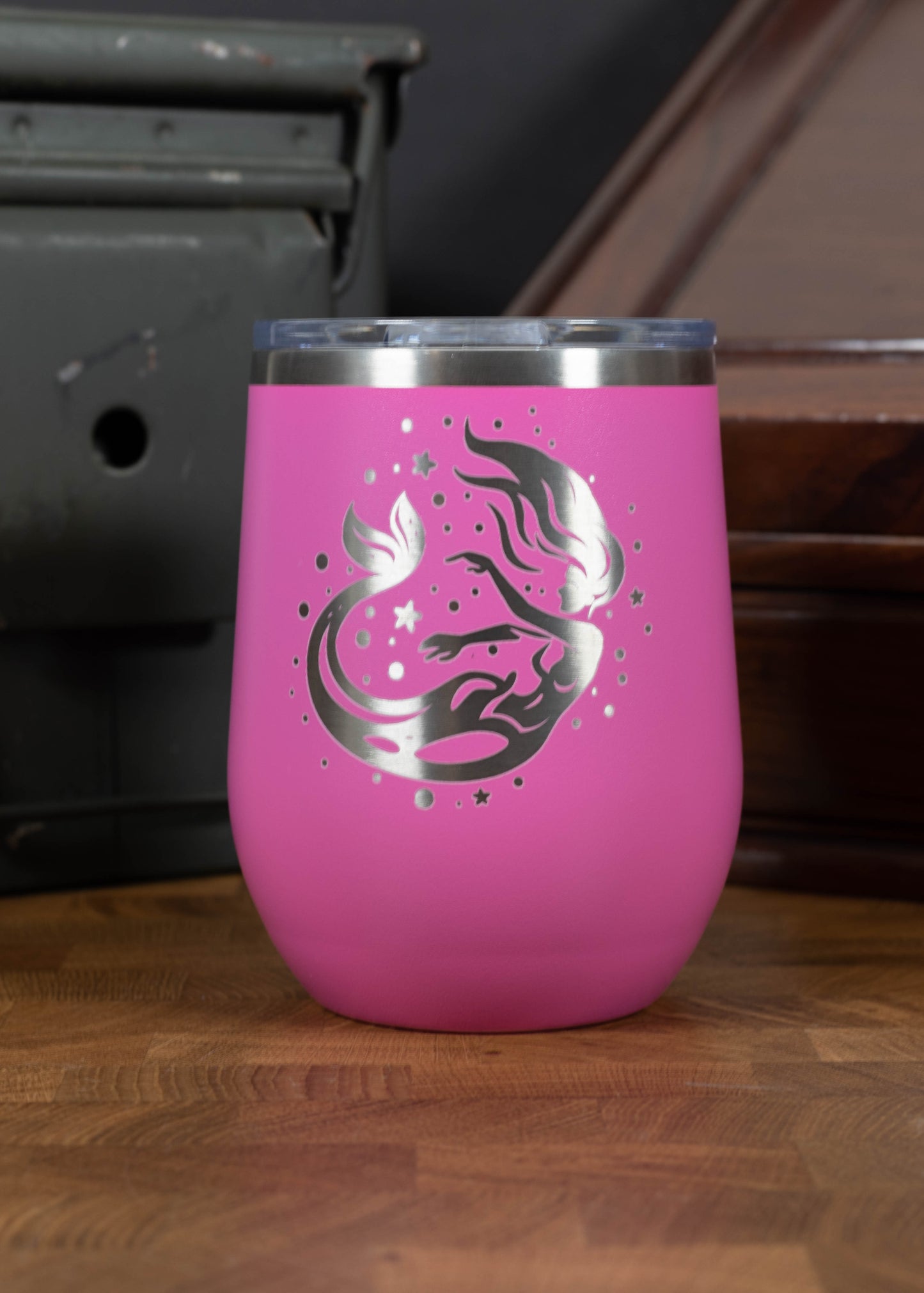 Mermaid - Laser Etched 12 oz Tumbler