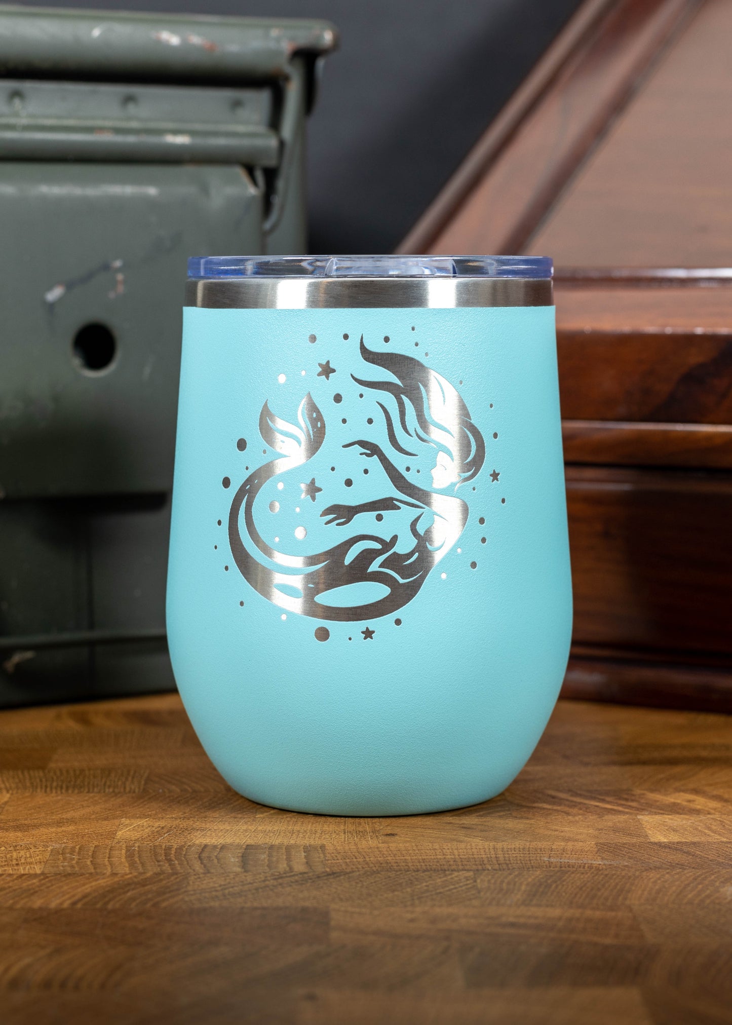 Mermaid - Laser Etched 12 oz Tumbler