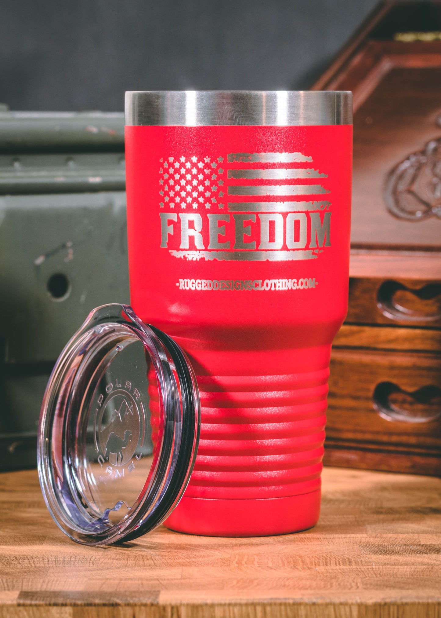 Freedom - Laser Etched 30 oz Tumbler