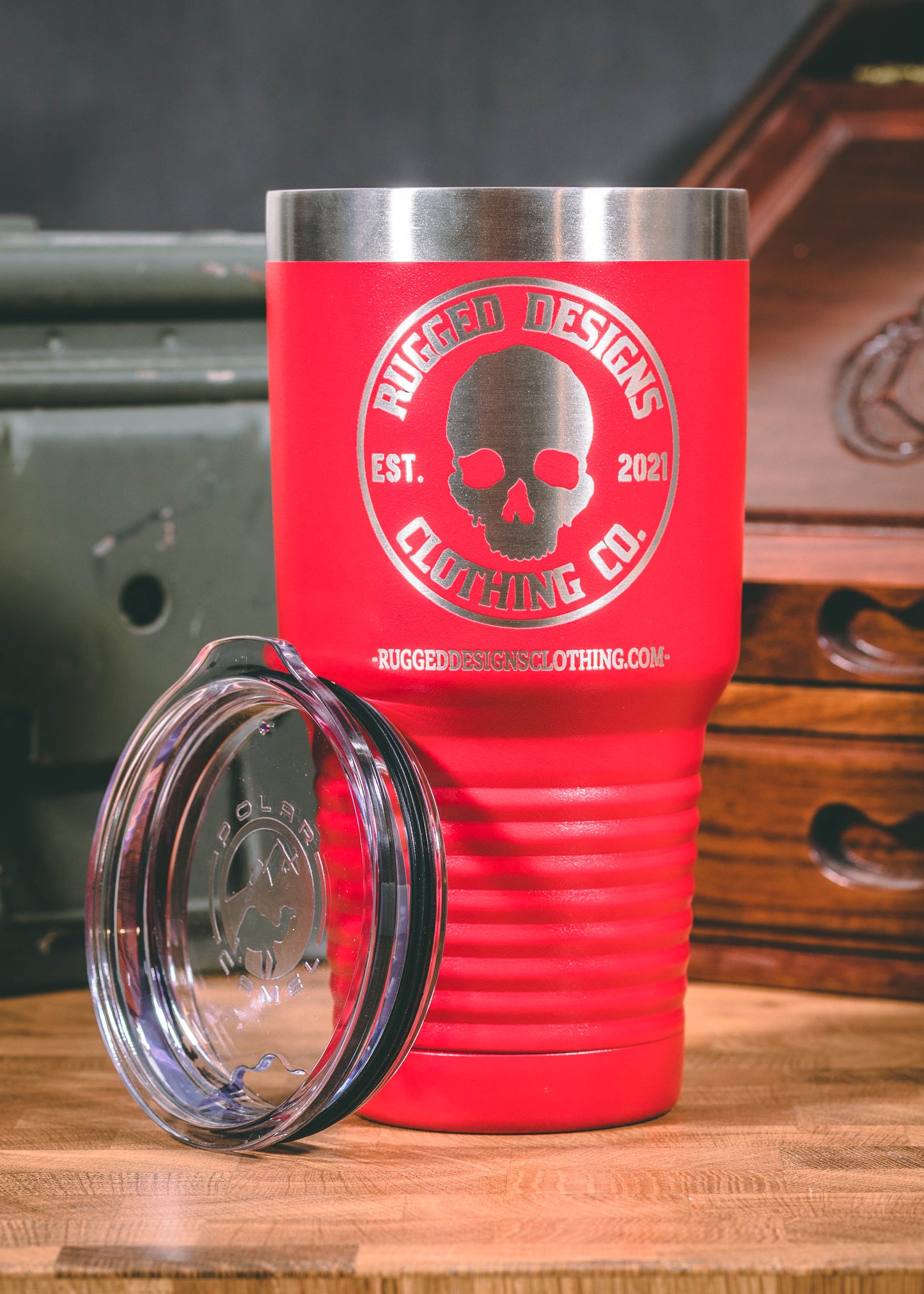 RDCC Logo - Laser Etched 30 oz Tumbler